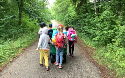 Ammerzeltlager der Vorschulkinder