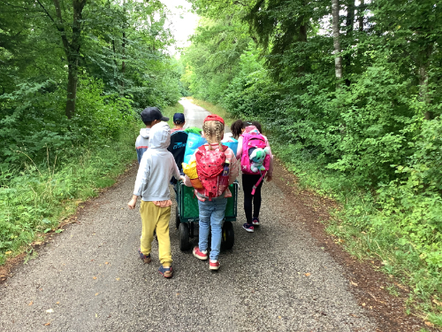 Ammerzeltlager der Vorschulkinder