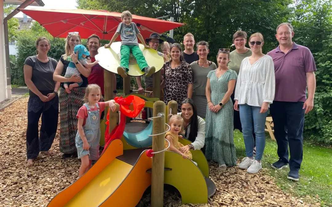 Neuer Spielplatz für Krippenkinder
