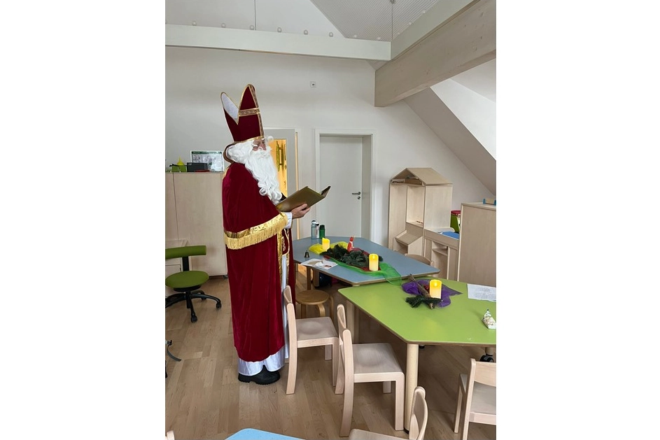 Nikolaus im Kinderhaus Utting