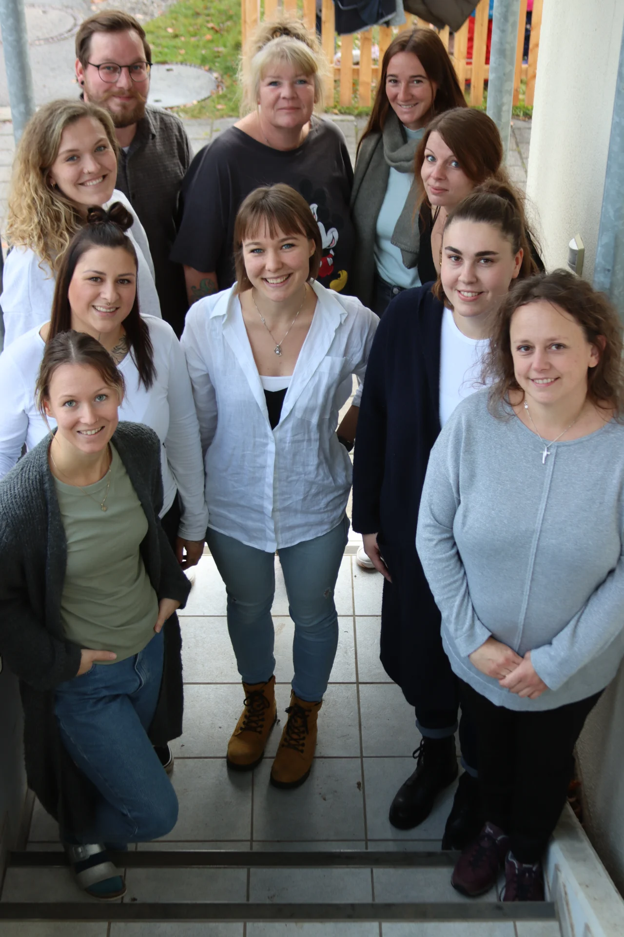 Team des integrativen Kinderhauses Altenstadt der Kinderhilfe Oberland gGmbH