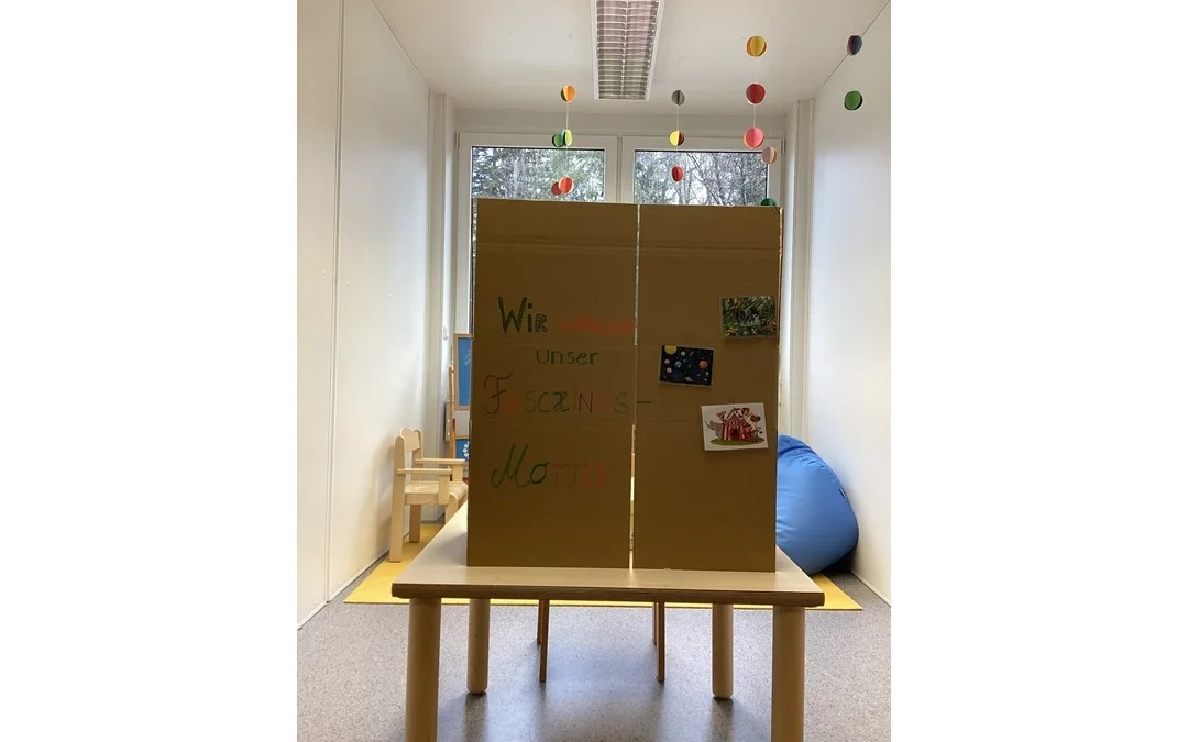 Vorgezogene Wahlen im Kinderhaus an der Birkenstraße