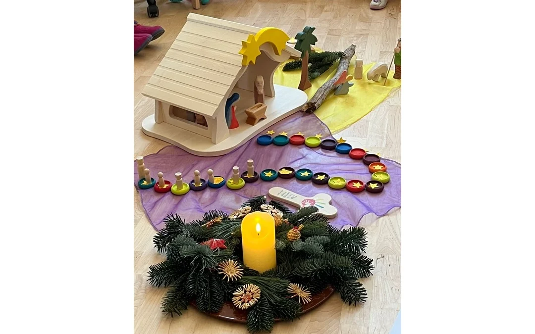 Advent mit Pfarrerin Frau Eberhardt