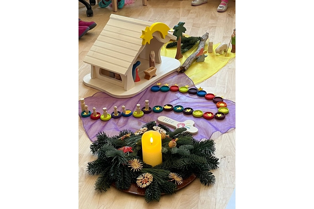 Advent mit Pfarrerin Frau Eberhardt