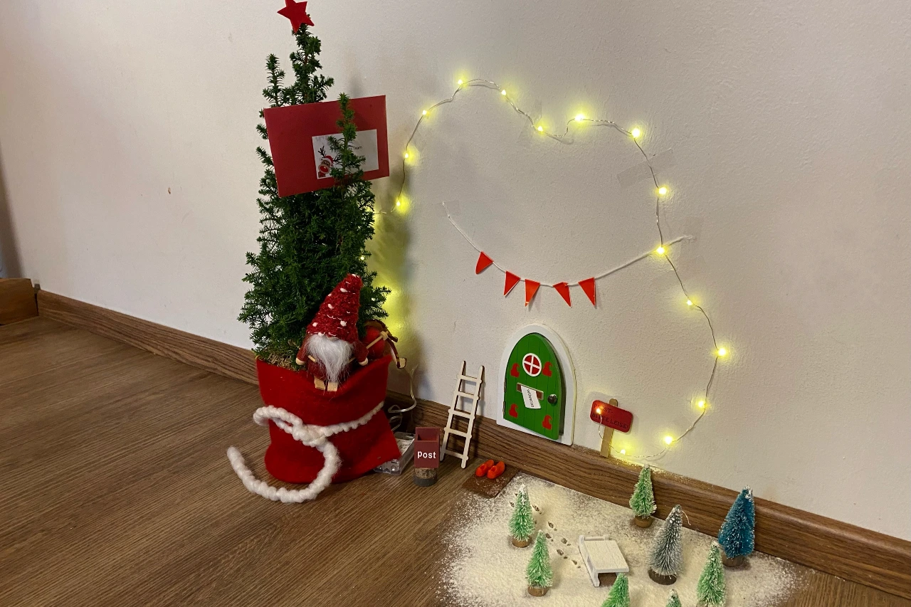 Weihnachtswichtel im Hort Weilheim